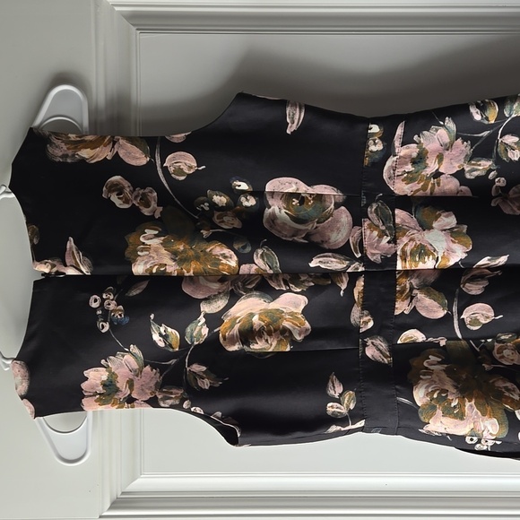 J. Crew Collection Silk & Wool Blend Floral Midi Dress - Picture 5 of 11